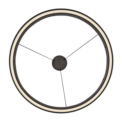 Althea 38" Wide LED Ring Chandelier