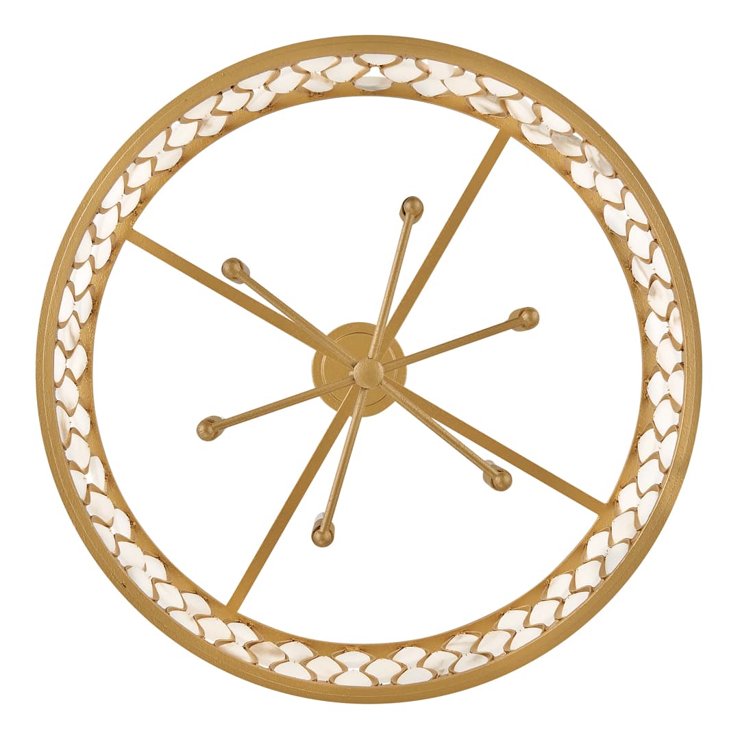 Estie 6 Light 28" Wide Drum Chandelier