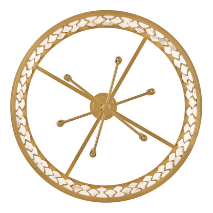 Estie 6 Light 28" Wide Drum Chandelier