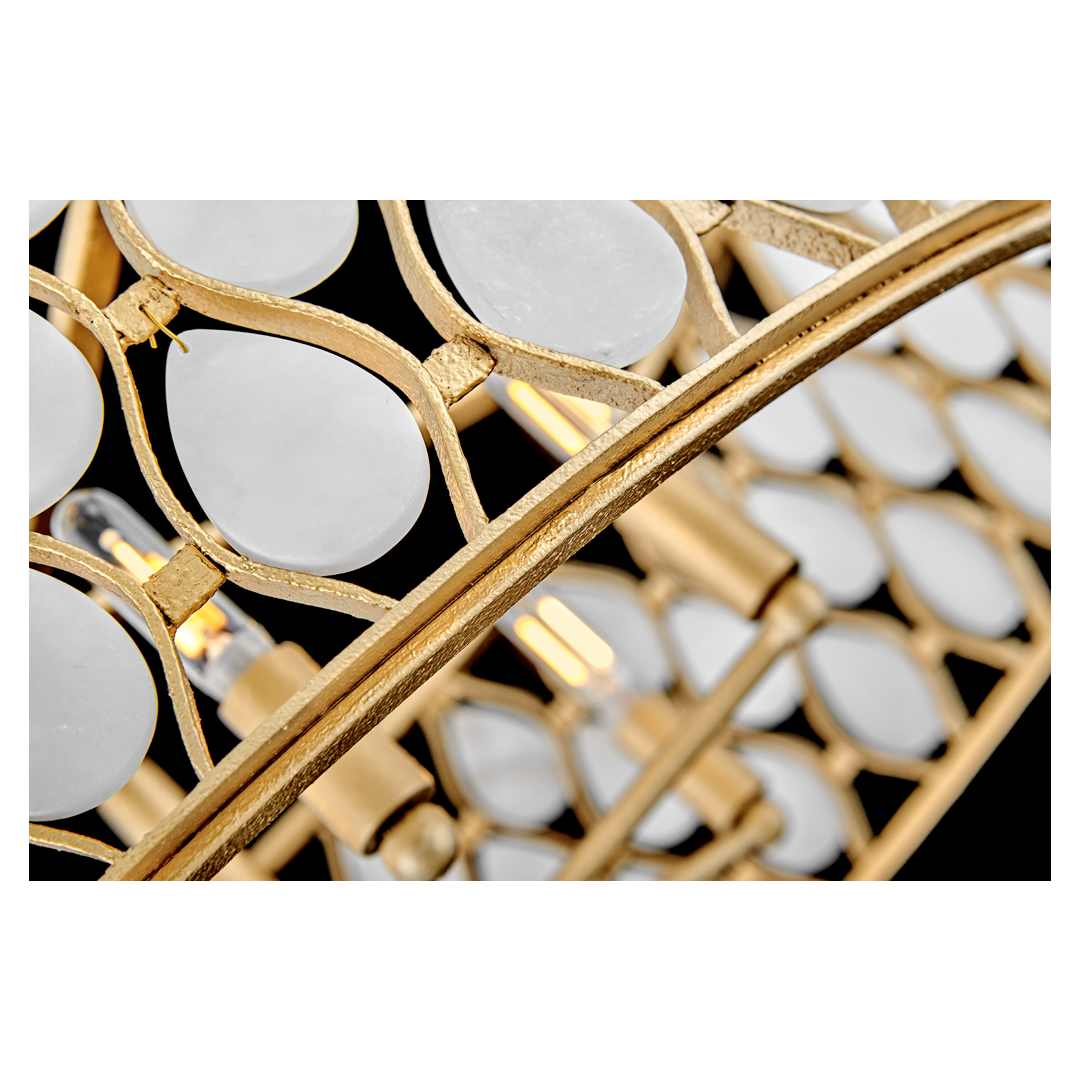 Estie 6 Light 28" Wide Drum Chandelier