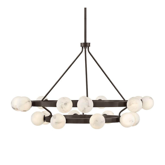 Selene 18 Light 48" Wide Ring Chandelier