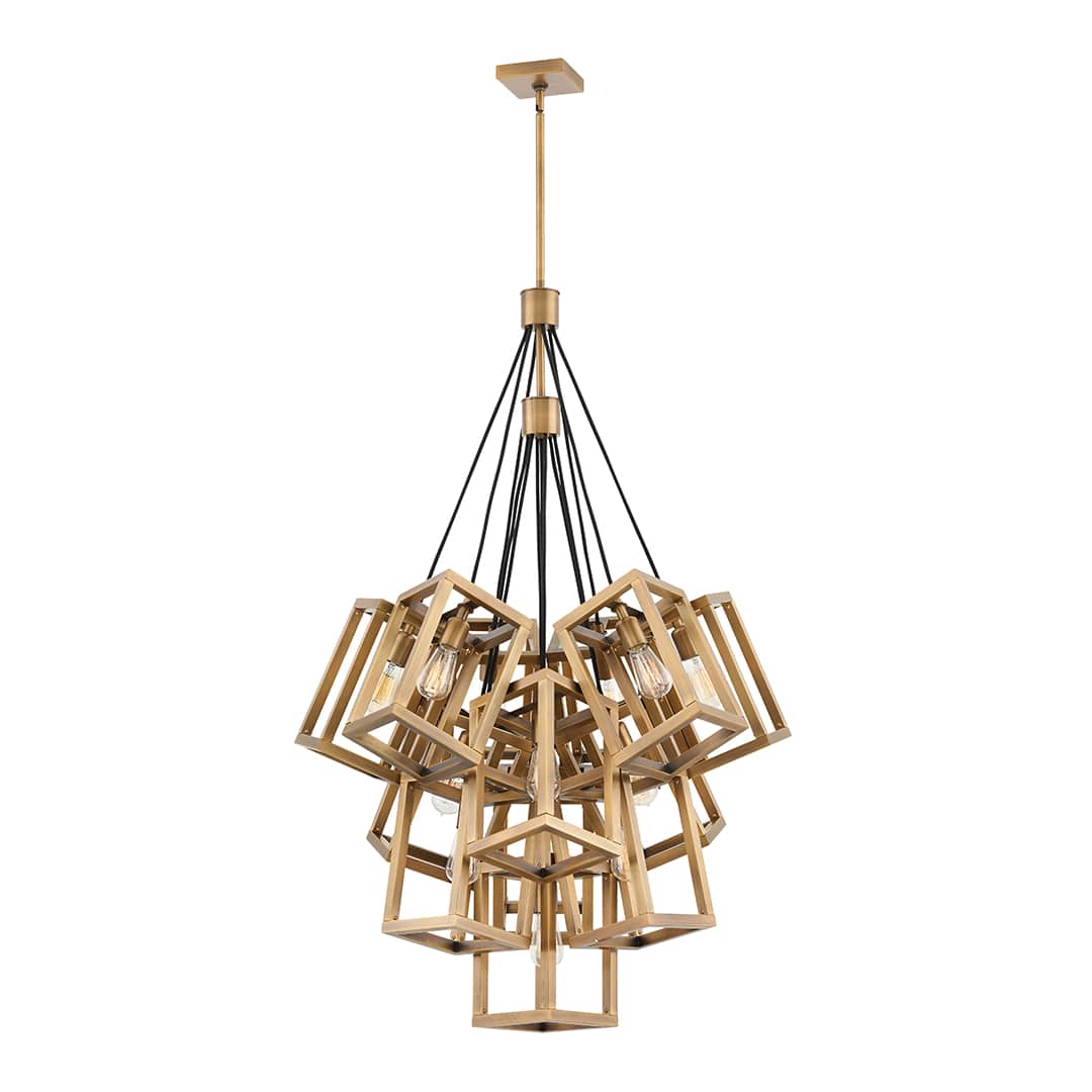 Ensemble 13 Light 32-1/2" Wide Abstract Chandelier