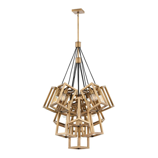 Ensemble 13 Light 32-1/2" Wide Abstract Chandelier