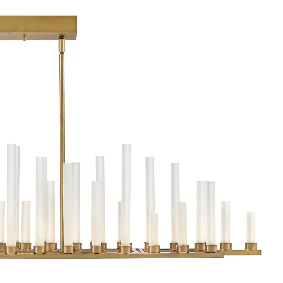 Trinity 50 Light 48" Wide LED Linear Chandelier