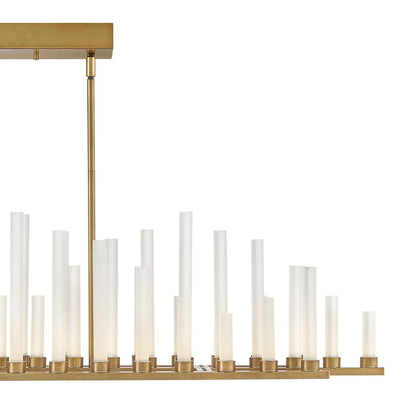 Trinity 50 Light 48" Wide LED Linear Chandelier