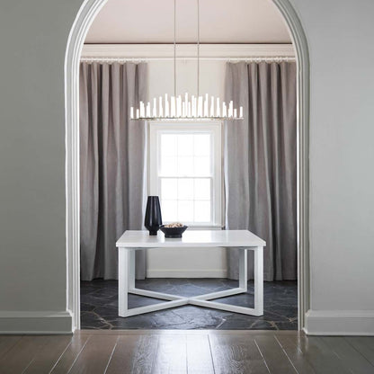 Trinity 50 Light 48" Wide LED Linear Chandelier