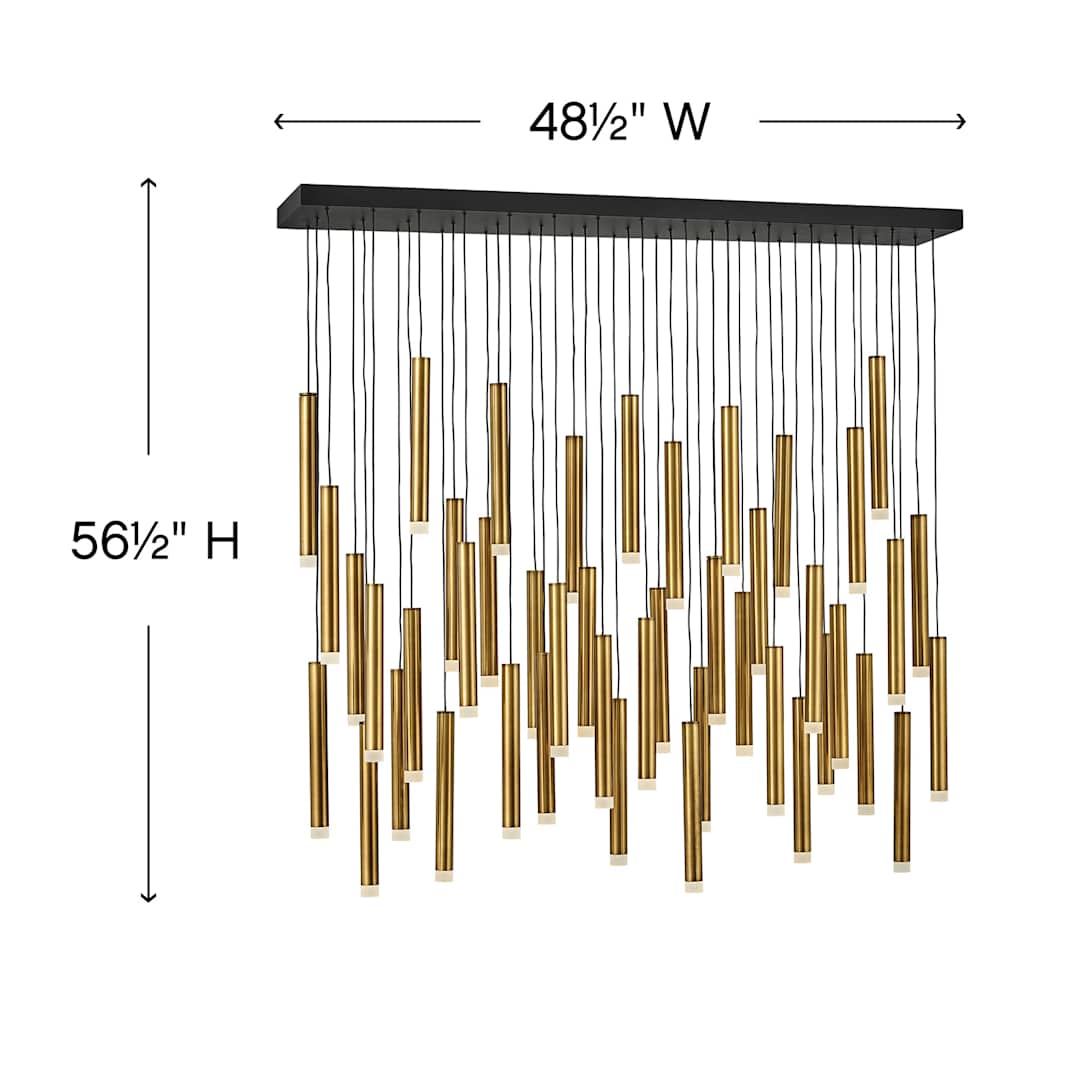 Harmony 45 Light 48" Wide LED Multi Light Pendant