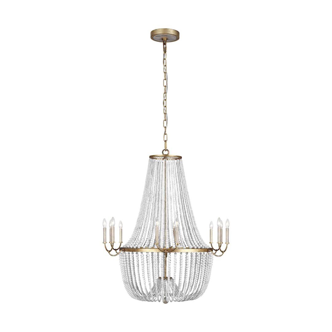 Marielle 12 Light 41" Wide Beaded Candle Style Chandelier