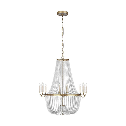 Marielle 12 Light 41" Wide Beaded Candle Style Chandelier