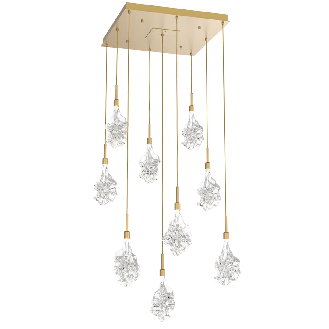 Blossom 9 Light 27" Wide LED Multi Light Pendant