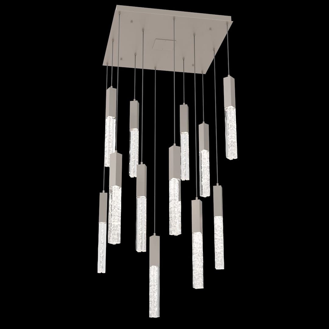 Axis 12 Light 30" Wide LED Multi Light Pendant