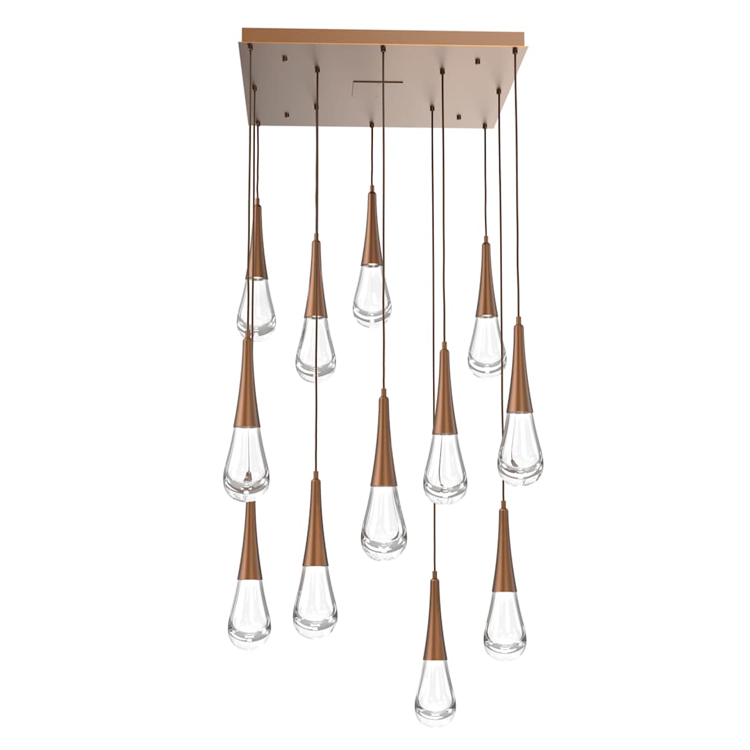 Rain Drop 32" Wide LED Multi Light Pendant