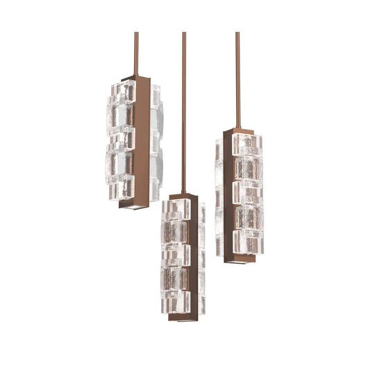 Tessera 21" Wide LED Multi Light Pendant