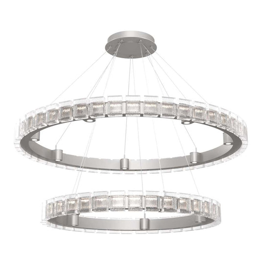 Tessera 16 Light 51" Wide LED Ring Chandelier - 3000K