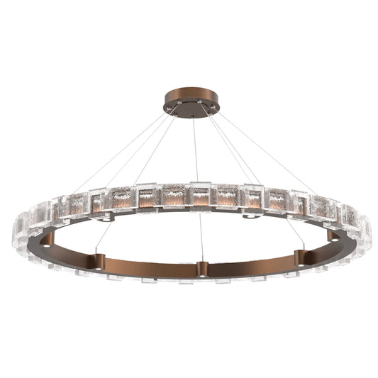 Tessera 50" Wide LED Ring Chandelier
