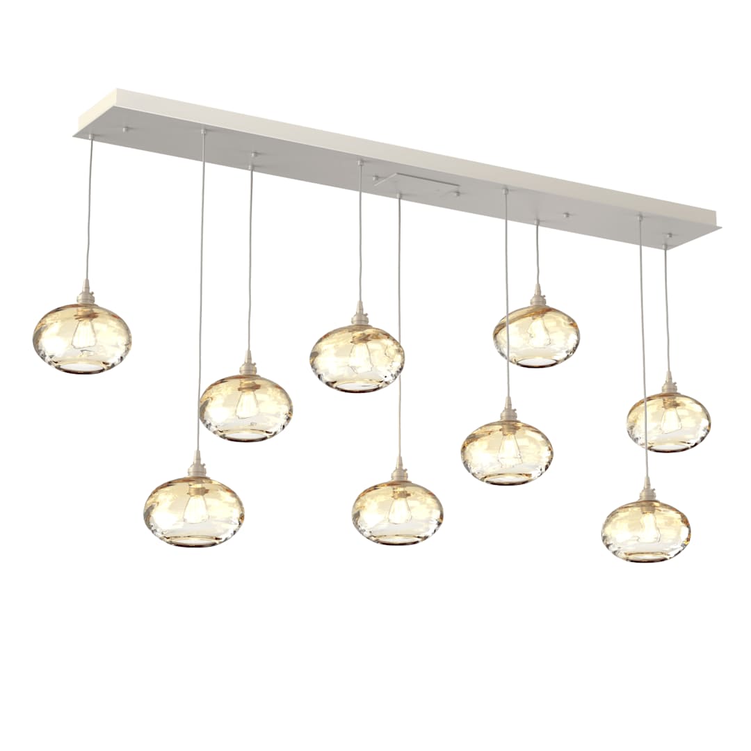 Coppa 9 Light 68" Wide Linear Pendant