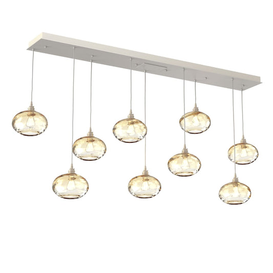 Coppa 9 Light 68" Wide Linear Pendant