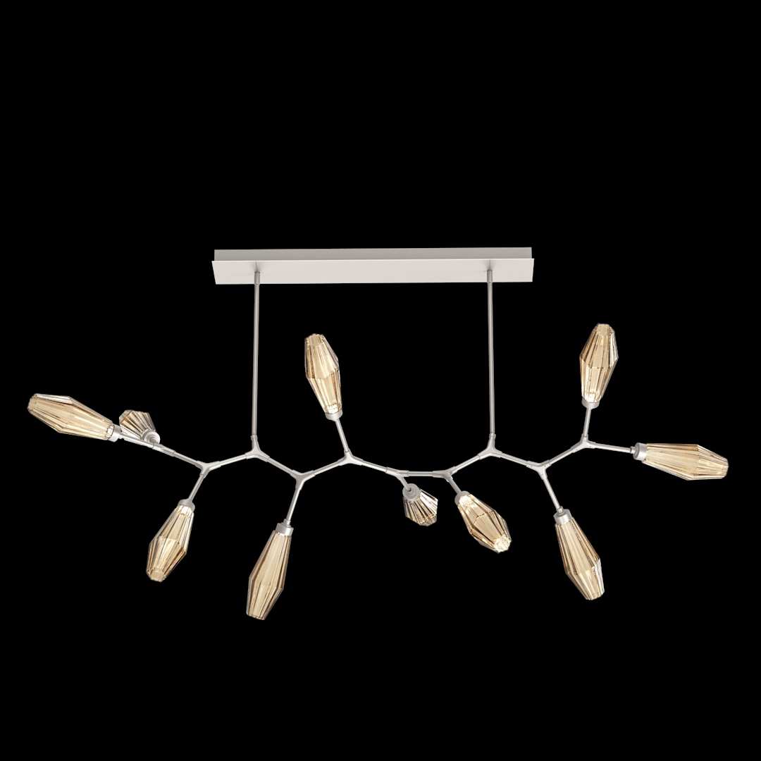 Aalto 10 Light 68" Wide LED Abstract Chandelier - 2700K