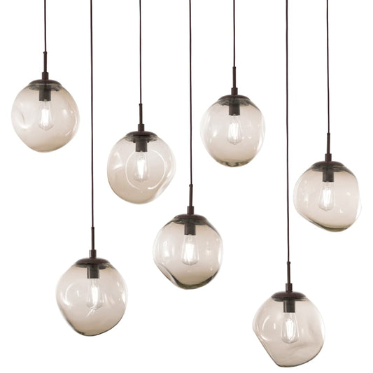 Aster 7 Light 50" Wide Linear Pendant
