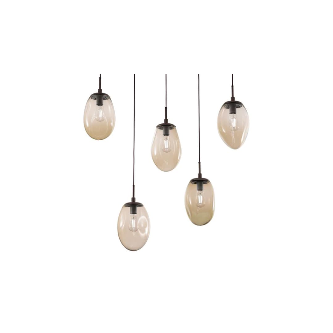 Meteo 5 Light 40" Wide Linear Pendant