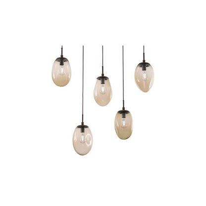 Meteo 5 Light 40" Wide Linear Pendant