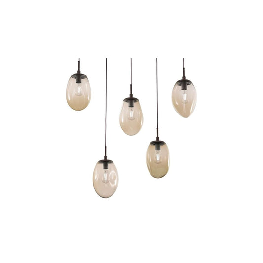 Meteo 5 Light 40" Wide Linear Pendant