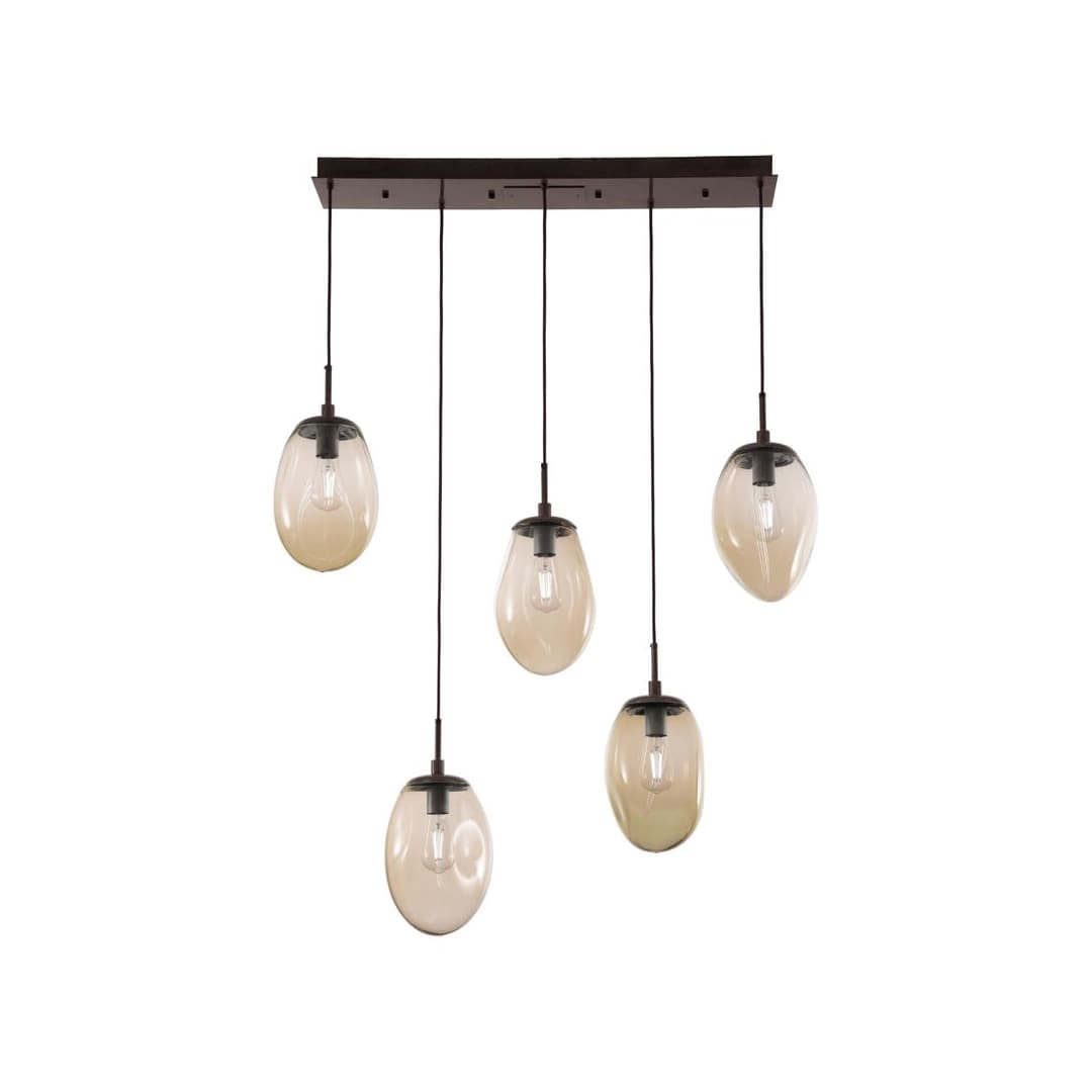 Meteo 5 Light 40" Wide Linear Pendant