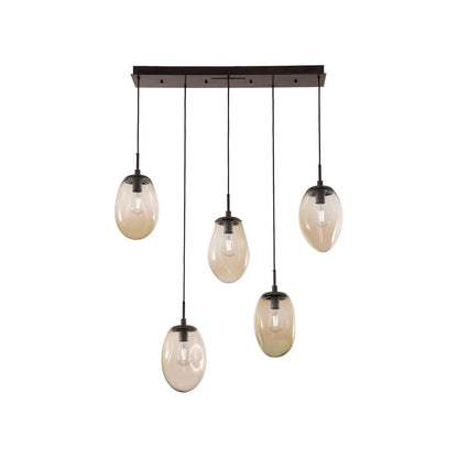 Meteo 5 Light 40" Wide Linear Pendant