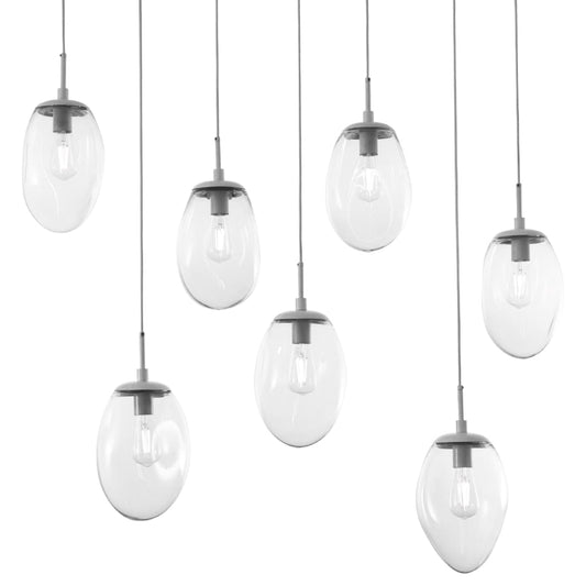 Meteo 7 Light 48" Wide Linear Pendant