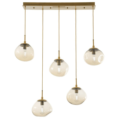 Nova 5 Light 42" Wide Linear Pendant
