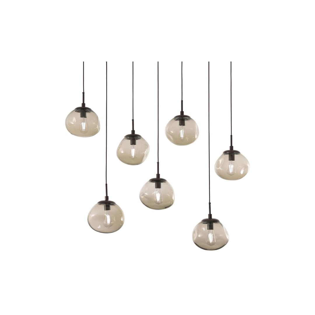 Nova 7 Light 50" Wide Linear Pendant