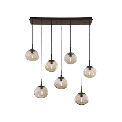 Nova 7 Light 50" Wide Linear Pendant