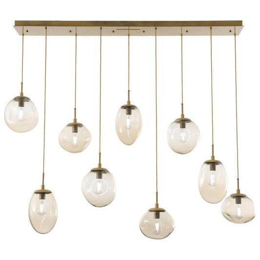 Cosmos 9 Light 70" Wide Linear Pendant
