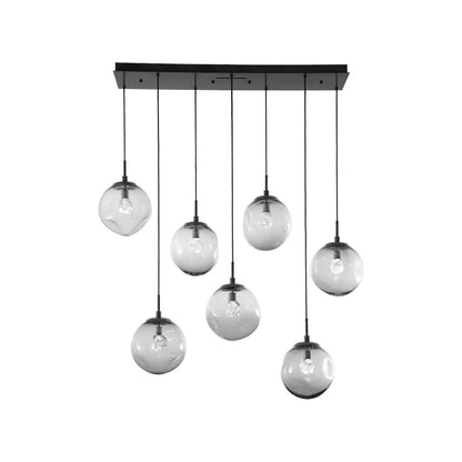 Aster 50" Wide LED Crystal Linear Pendant