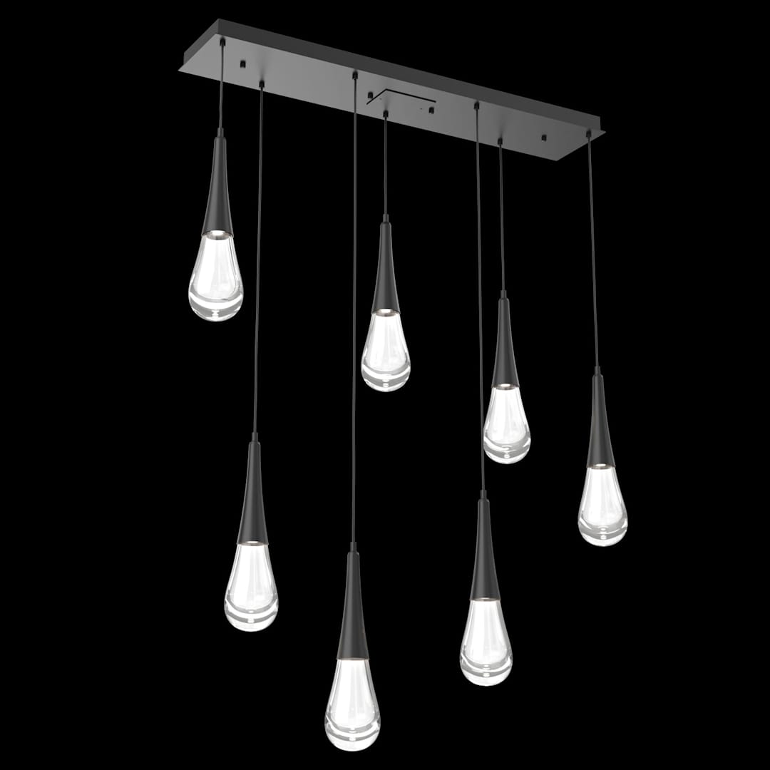 Rain Drop 45" Wide Multi Light Pendant
