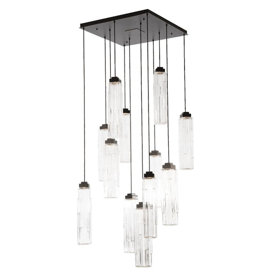 Ledgestone 12 Light 32" Wide LED Multi Light Pendant