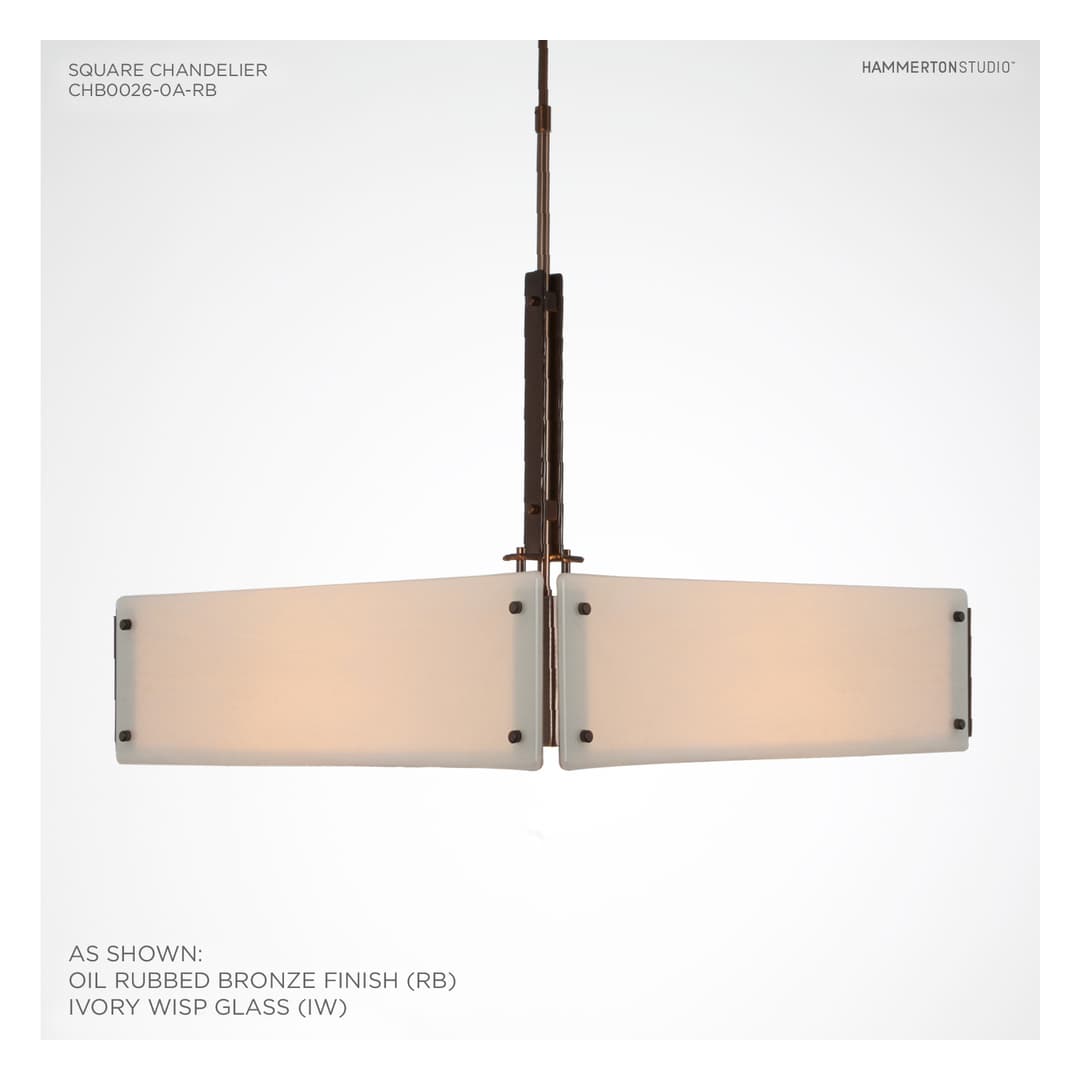 Urban Loft 24" Wide Artisan Crafted Chandelier with Hand Textured Glass