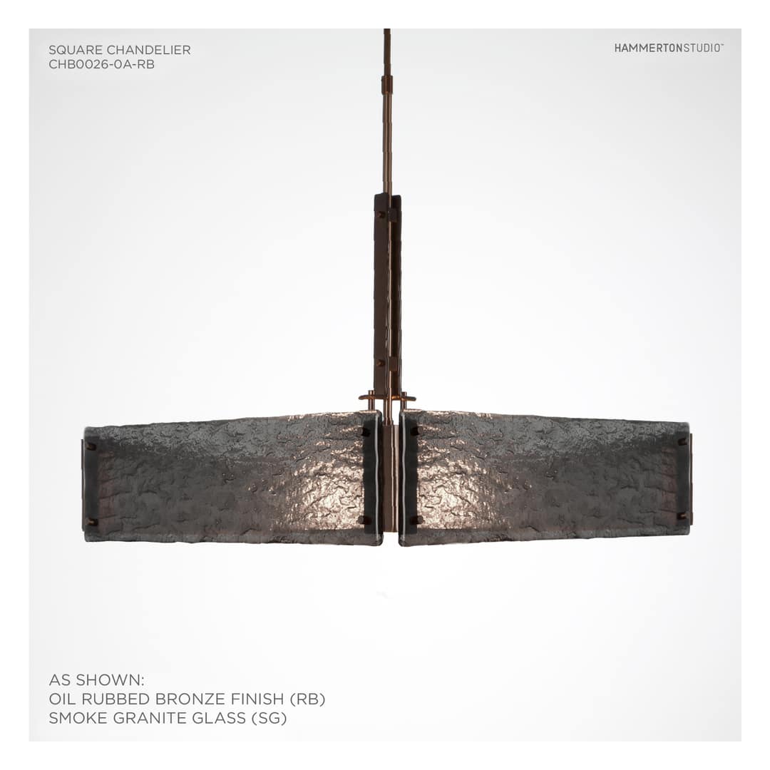 Urban Loft 24" Wide Artisan Crafted Chandelier with Hand Textured Glass