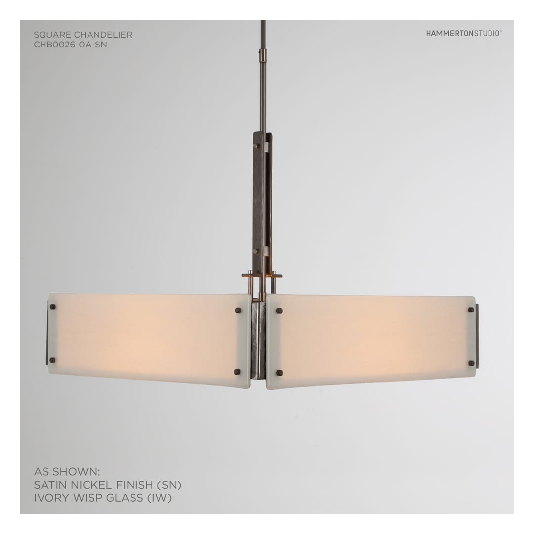 Urban Loft 24" Wide Artisan Crafted Chandelier with Hand Textured Glass