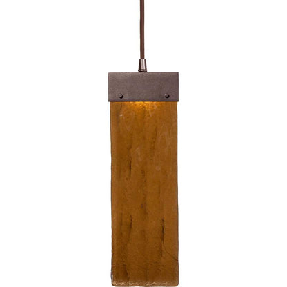 Parallel 26" Wide Artisan Crafted LED 9 Light Pendant with Hand Textured Glass