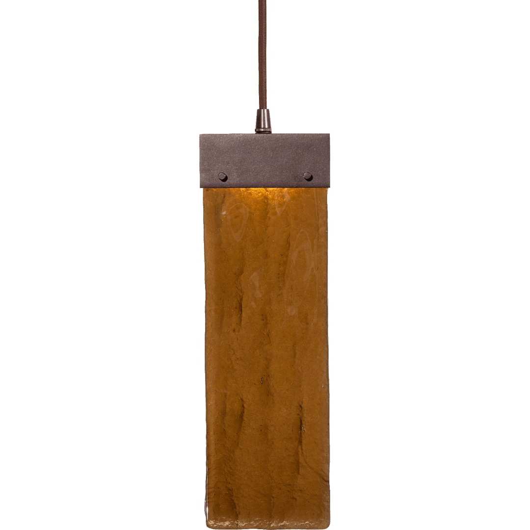 Parallel 33" Wide Artisan Crafted LED 12 Light Pendant with Hand Textured Glass