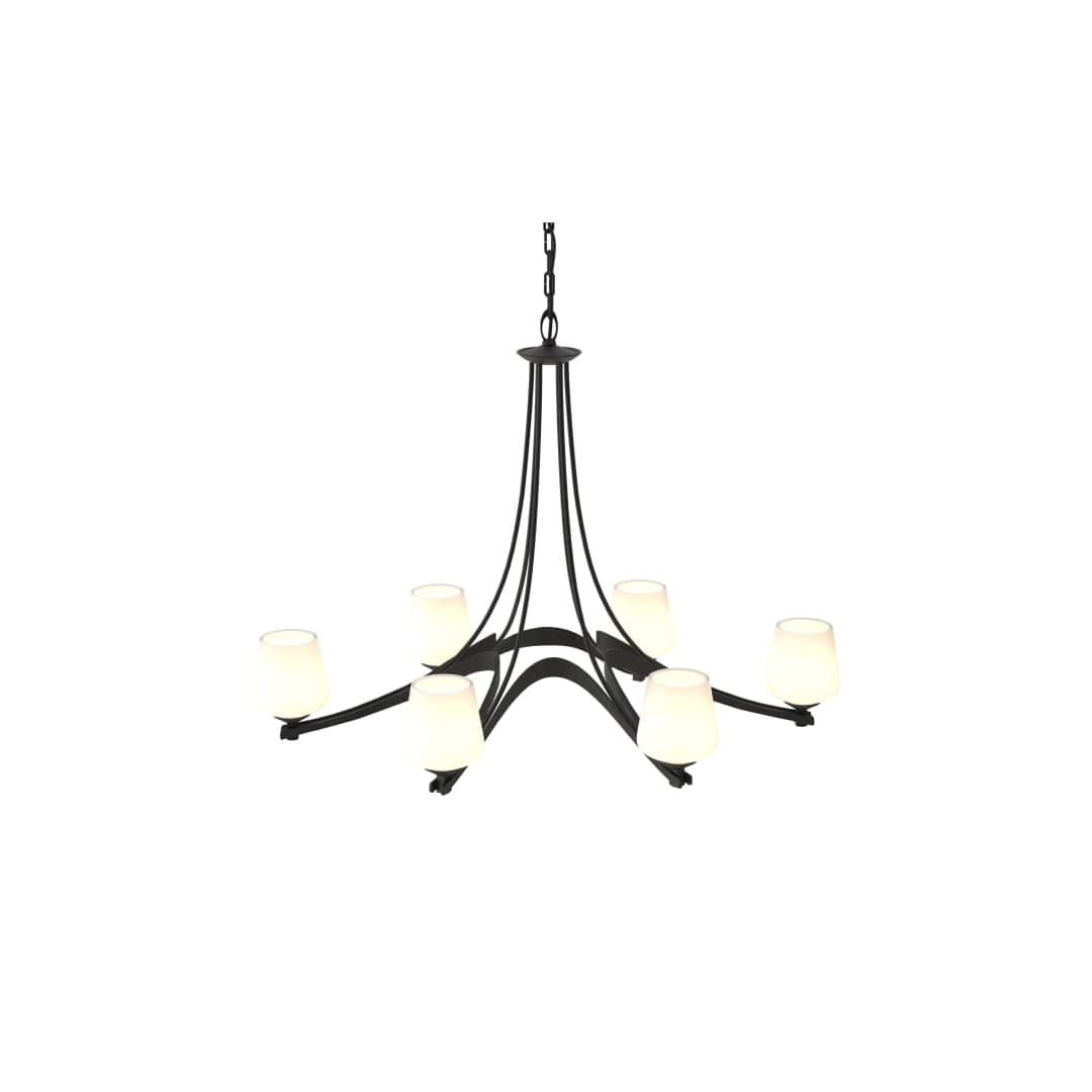 Ribbon 6 Light 39" Wide Chandelier