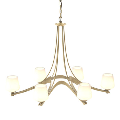 Ribbon 6 Light 39" Wide Chandelier