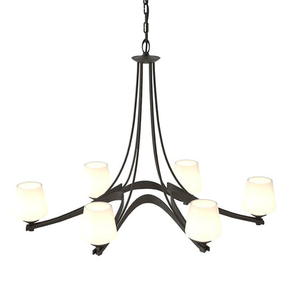 Ribbon 6 Light 39" Wide Chandelier
