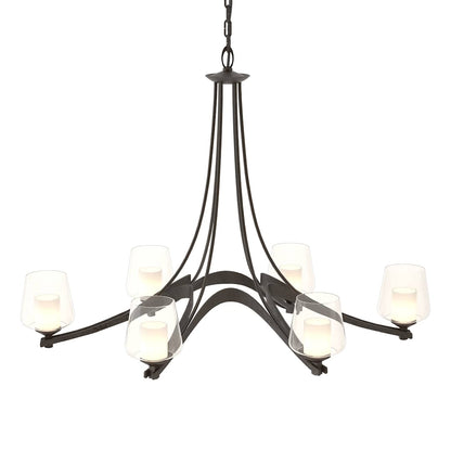 Ribbon 6 Light 39" Wide Chandelier