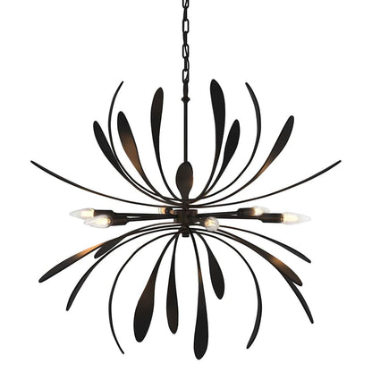Dahlia 6 Light 33" Wide Taper Candle Style Chandelier