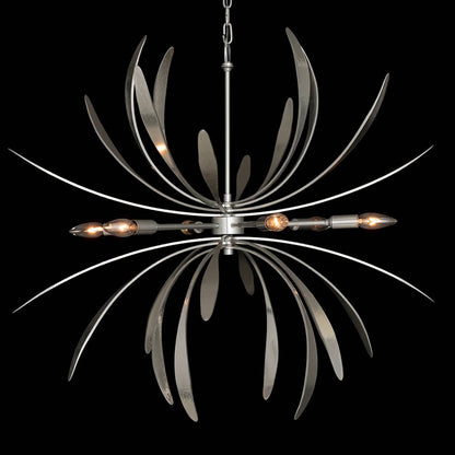 Dahlia 6 Light 33" Wide Taper Candle Style Chandelier