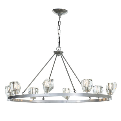 Gatsby 8 Light 45" Wide Crystal Ring Chandelier