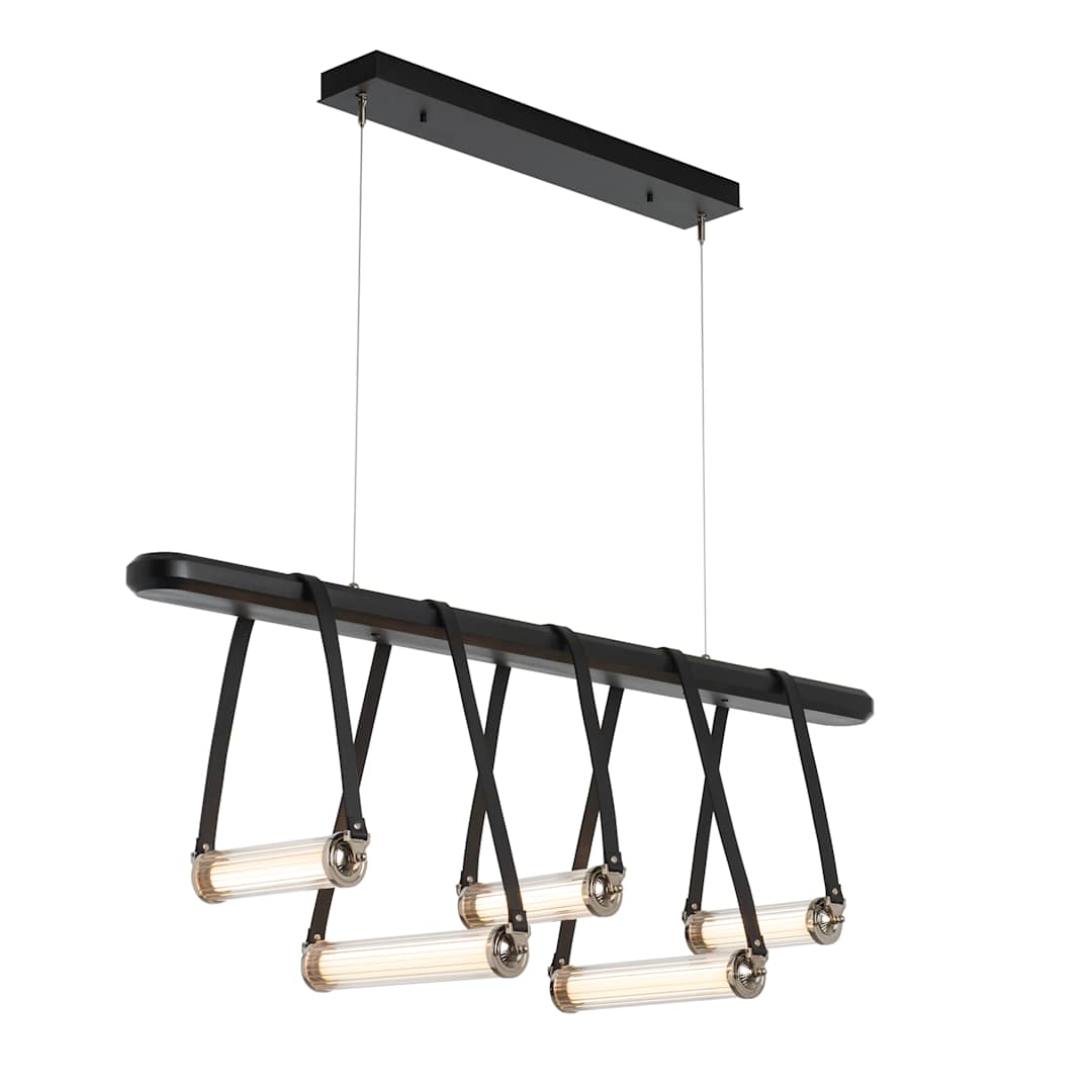 York 52" Wide LED Linear Chandelier