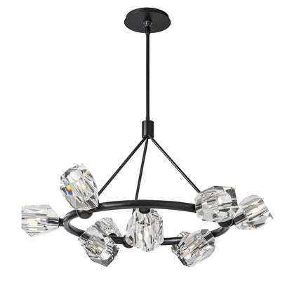Gatsby 9 Light 32" Wide Crystal Pendant